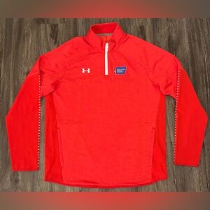 Men’s Under Armour American Cancer Society 1/4 Zip Performance Pullover- Large